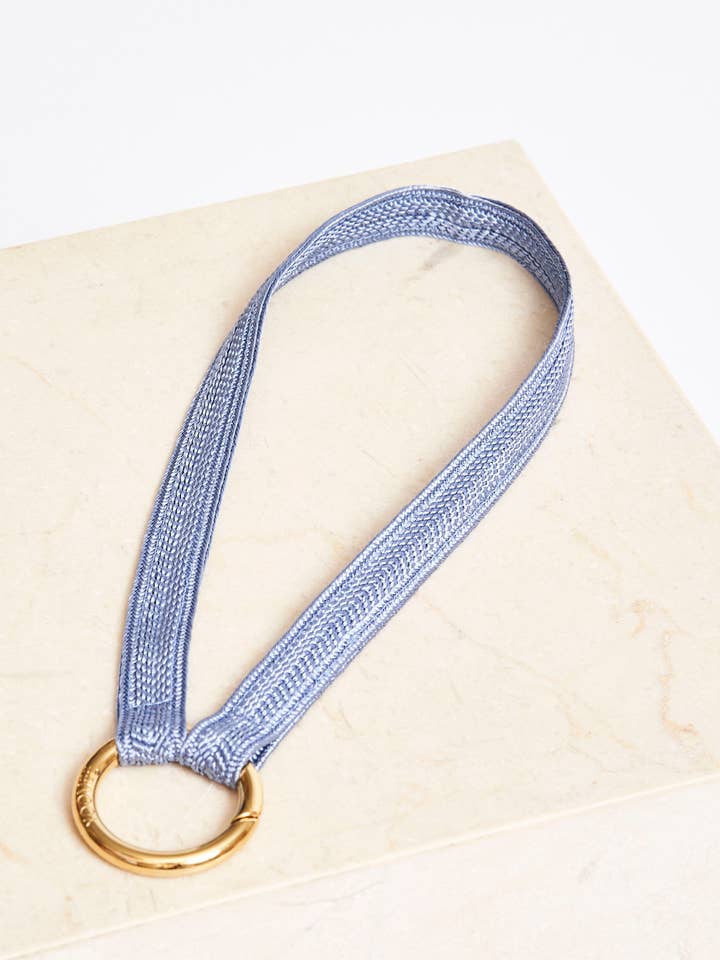 Porte-clés - ZAHRA mini - bleu ciel pour la vente par YOOMEE