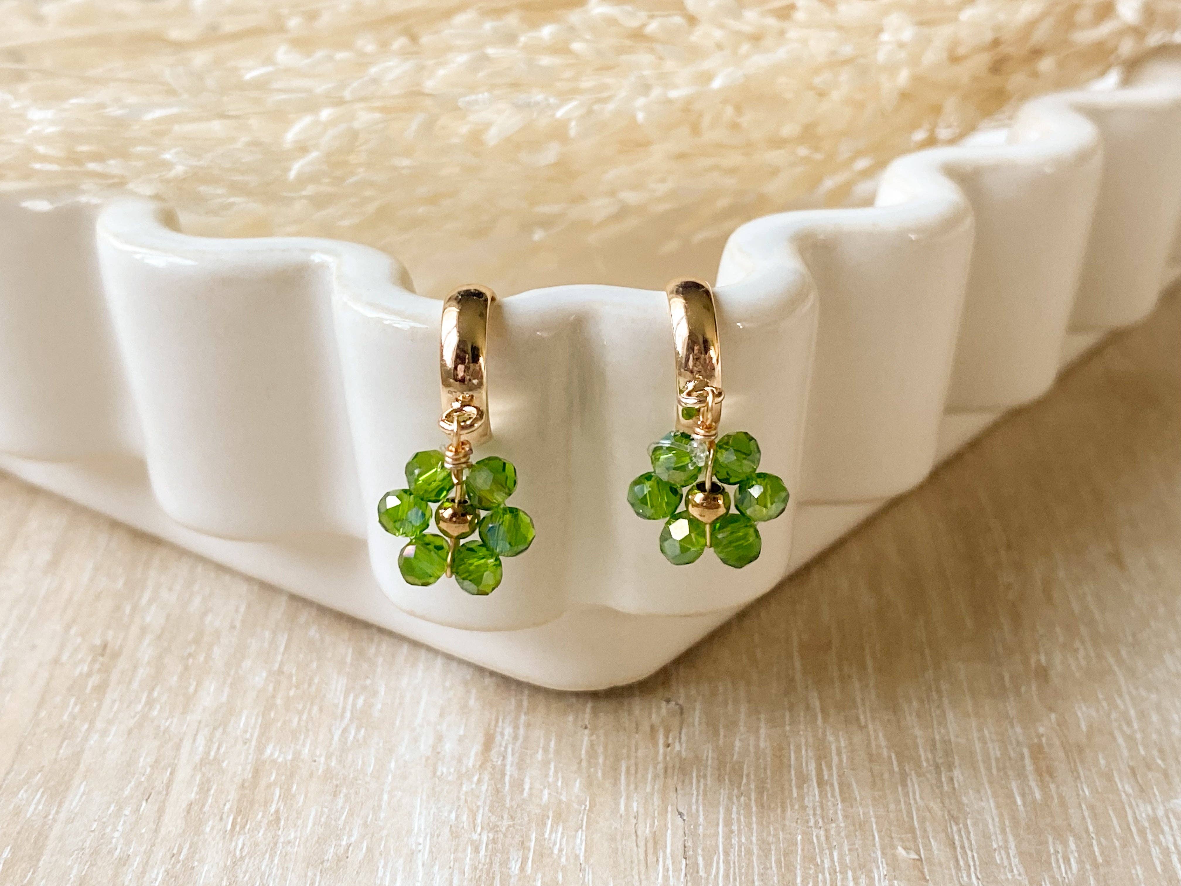 Agaveh girl - Wholesale Huggie Earrings - Nectar Blooms2