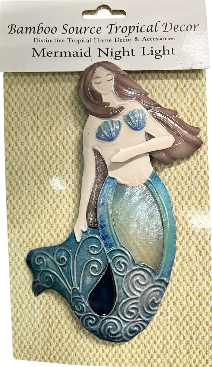 Bamboo Source Tropical Decor - Vente Veilleuses - Veilleuse Sirène1