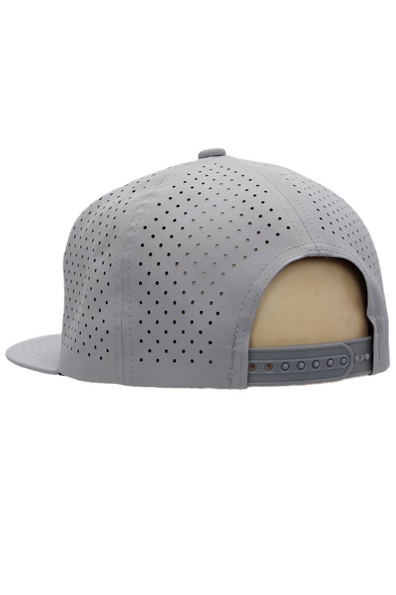 Cap Zone – Boné - Unissexo por atacado – Boné Snapback 7 Painéis com Frente Colorida e Perfurações Digitais5