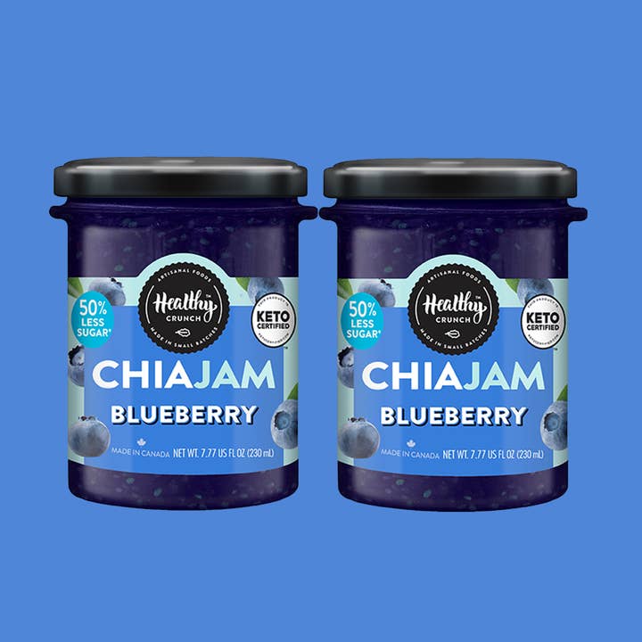 Healthy Crunch - Wholesale Jam/Jelly - Blueberry Chia Jam5