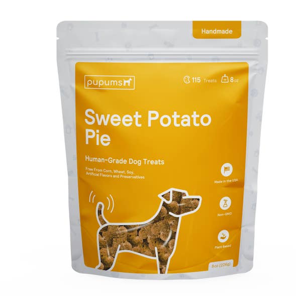 Sweet Potato Pie Dog Treats for wholesale by Pupums