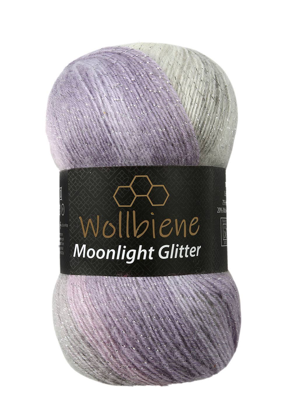 Wollbiene - Wholesale Yarn - woolen bee moonlight glitter batik crochet knitting wool1