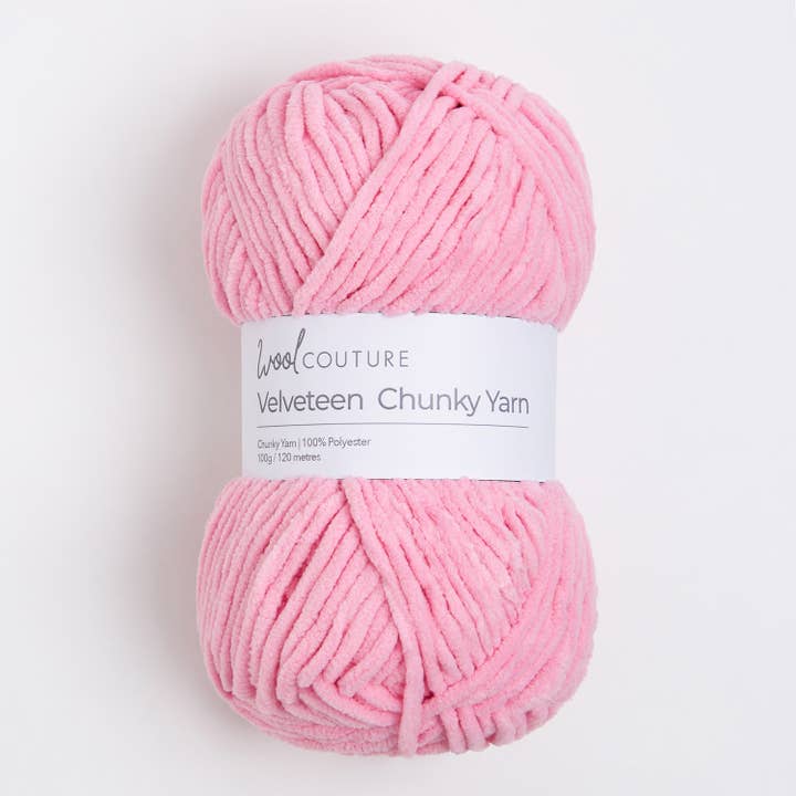 Wool Couture Company - Wholesale Yarn - Velveteen Chunky Yarn 100g Ball
