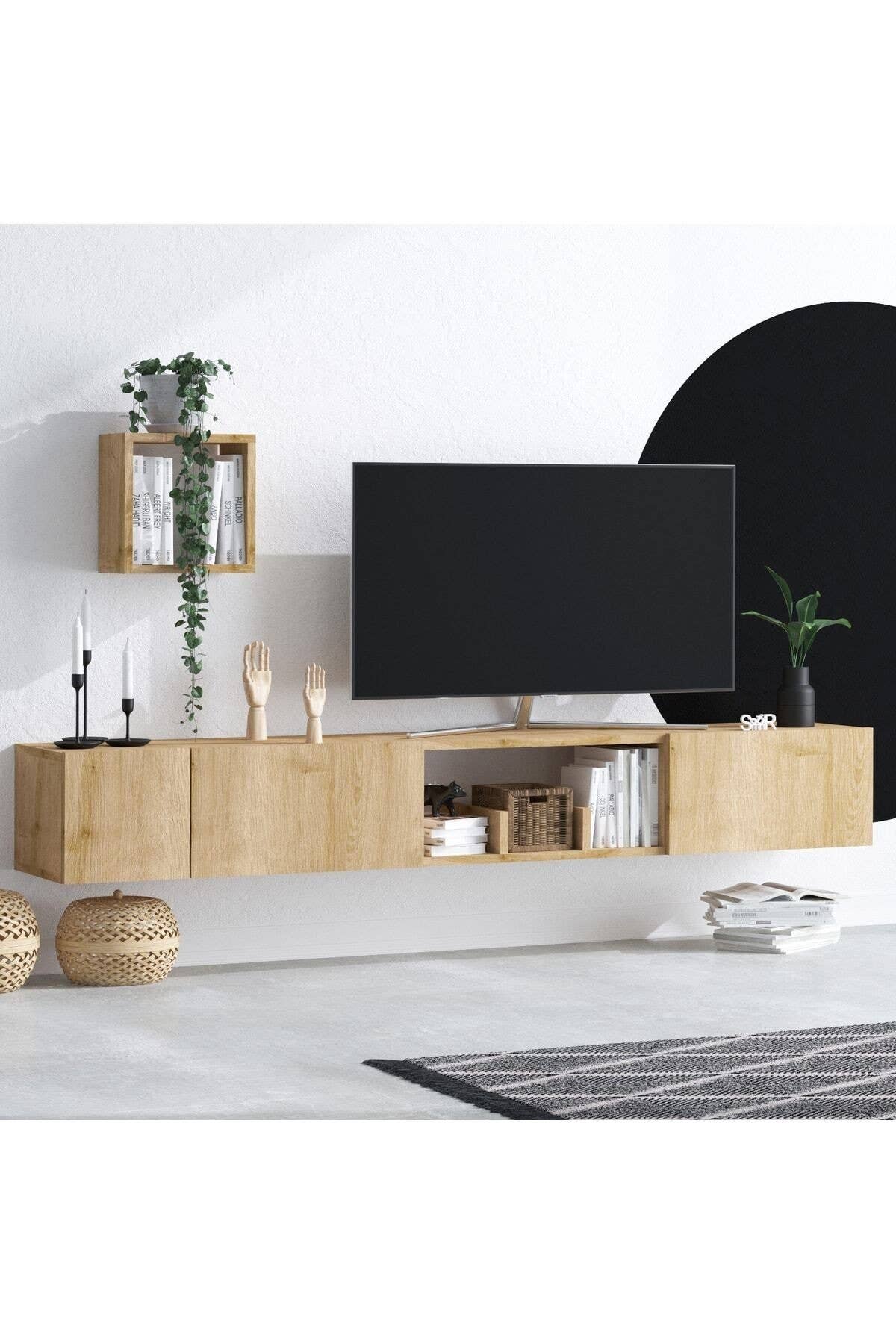 Multi Colored Decormet Avior TV Unit - Dec0062 for wholesale on Faire3