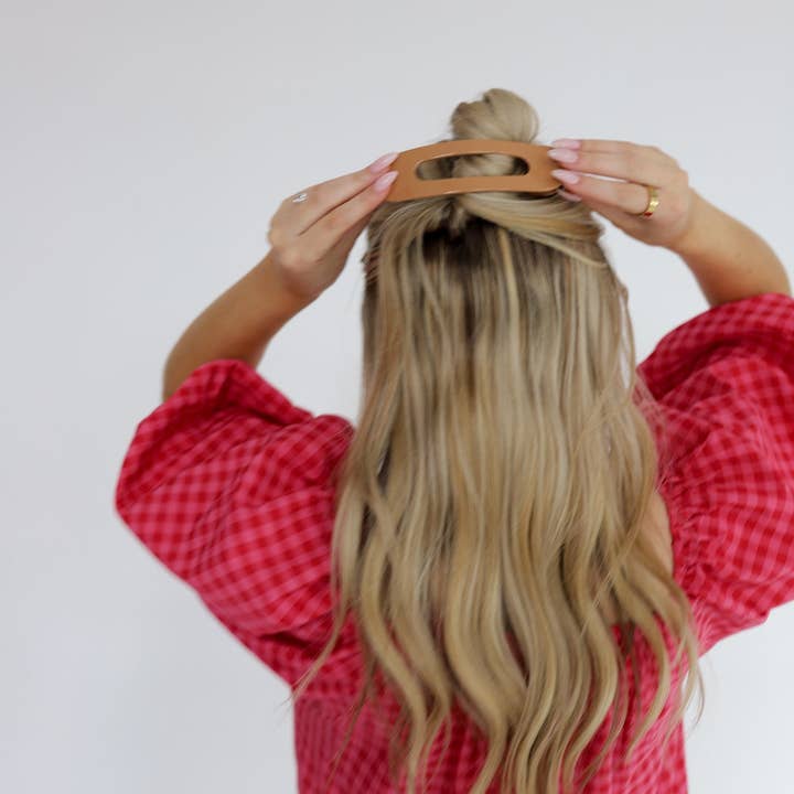 KAXI - Wholesale Hair Clip - Women's - OVERSIZED LAY DOWN CLAWS ( 33 COLORS )104