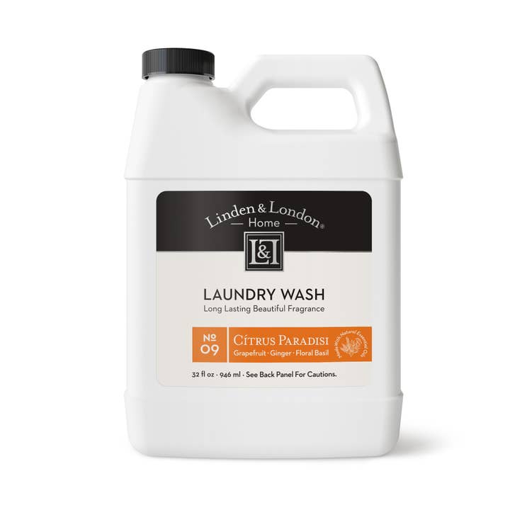 Laundry Wash - No. 09 Citrus Paradisi, 32 oz. for wholesale by Linden&London