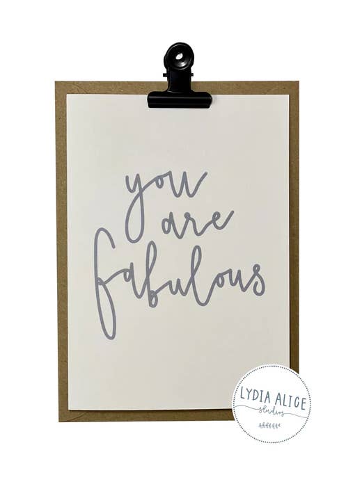 Fabulous por atacado de Lydia Alice Studios