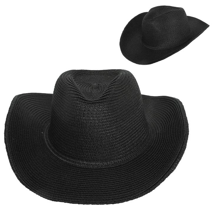SP Sophia Collection - Wholesale Straw Hat - Women's - Fashion Floppy Wide Brim Paper Braid Panama Hat