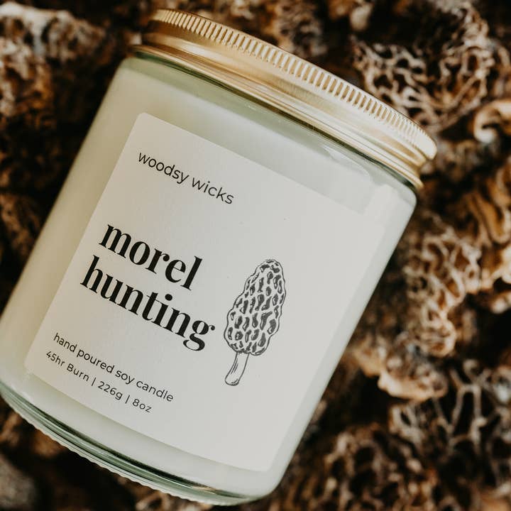 Woodsy Wicks – Engroshandel Glaslys – Morel Jagtlys - Champignon - Petrichor