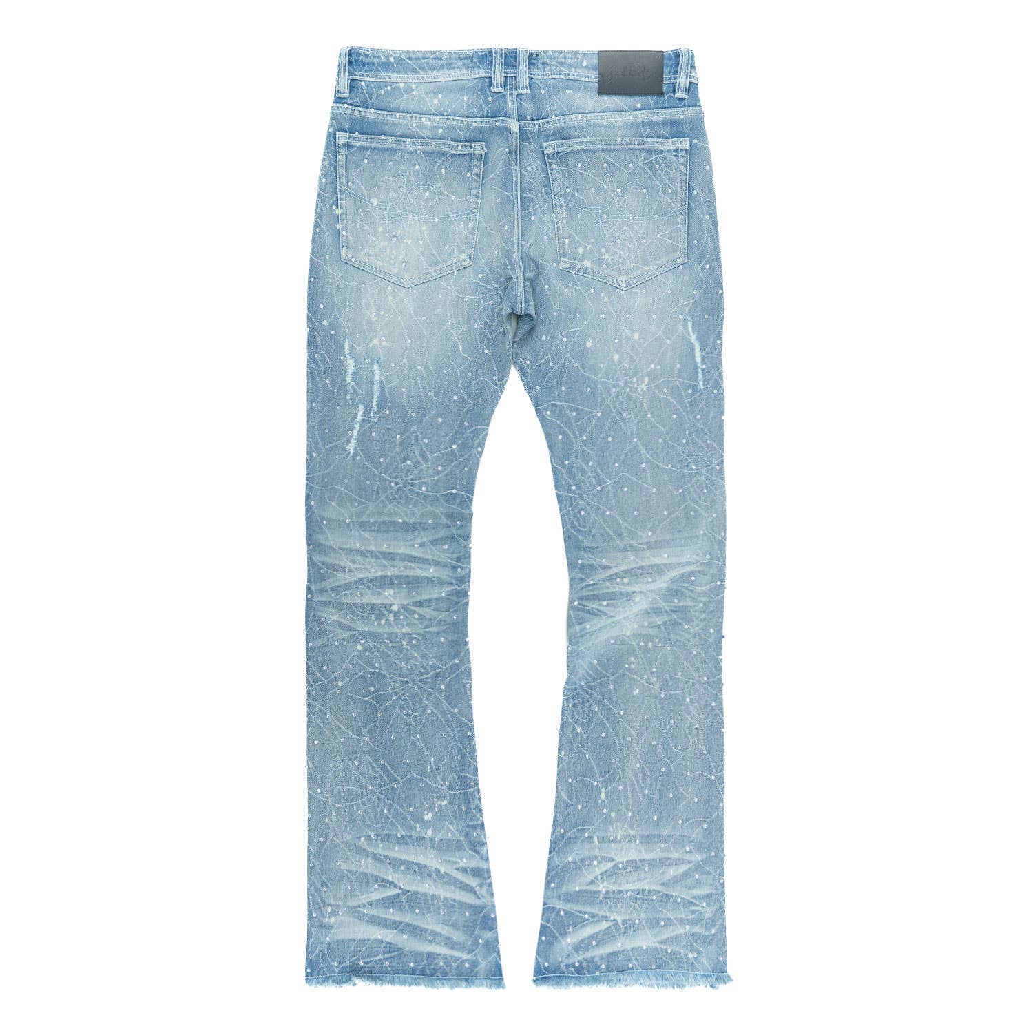 F1746 Amoto Stacked Jeans - Light Wash for wholesale on Faire1