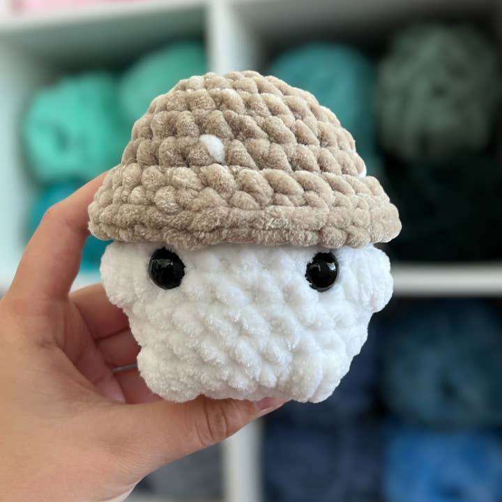 The Yarn Barn NC - Wholesale Stuffed/Plush Toy - Kids & Baby - Handmade Crochet Mushroom - Nature-Inspired Plushie0