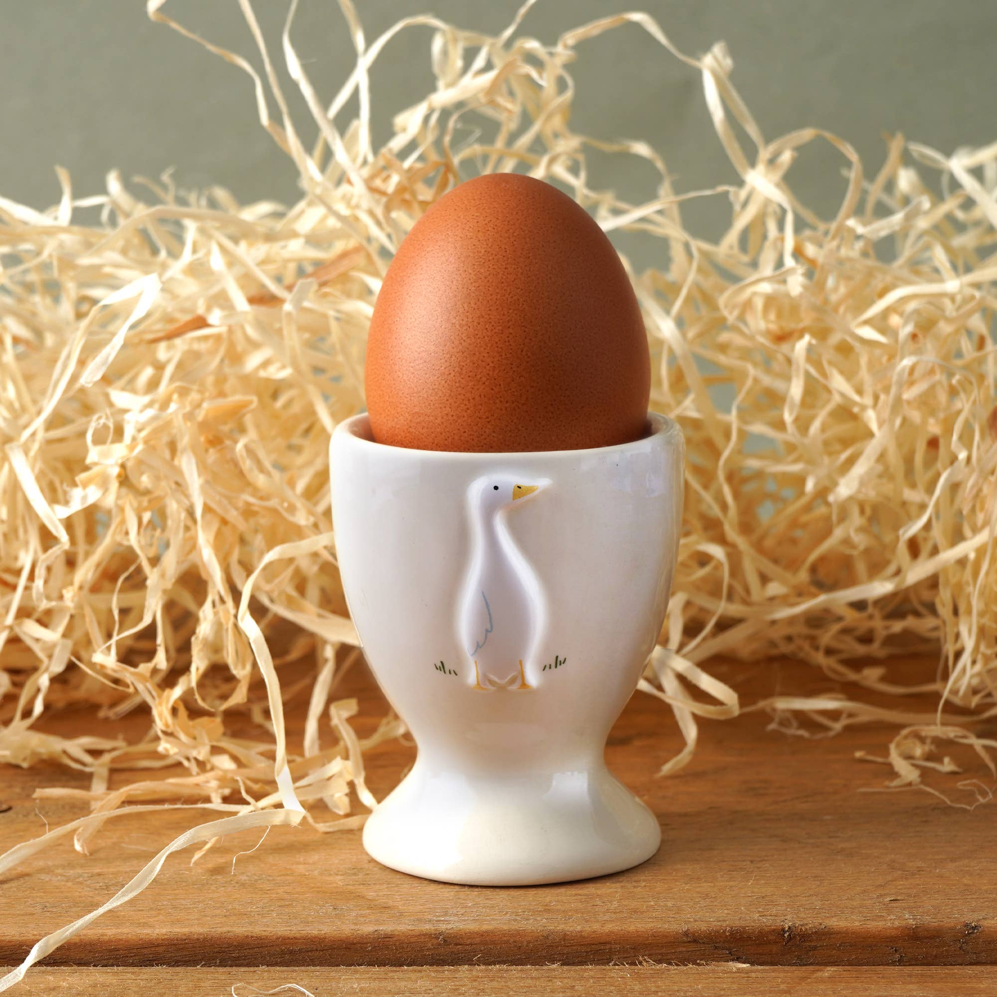CGB Giftware – wholesale Egg cup/holder – Bramble Farm Duck Egg Cup In Gift Box 0