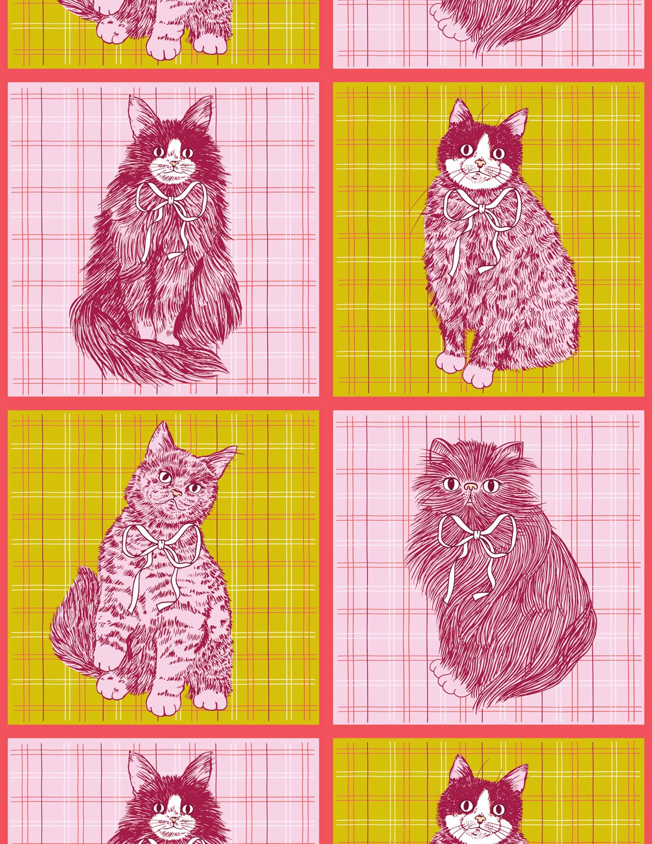 The Good Twin - Wholesale Gift Bag - Merry Cats Gift Bag1