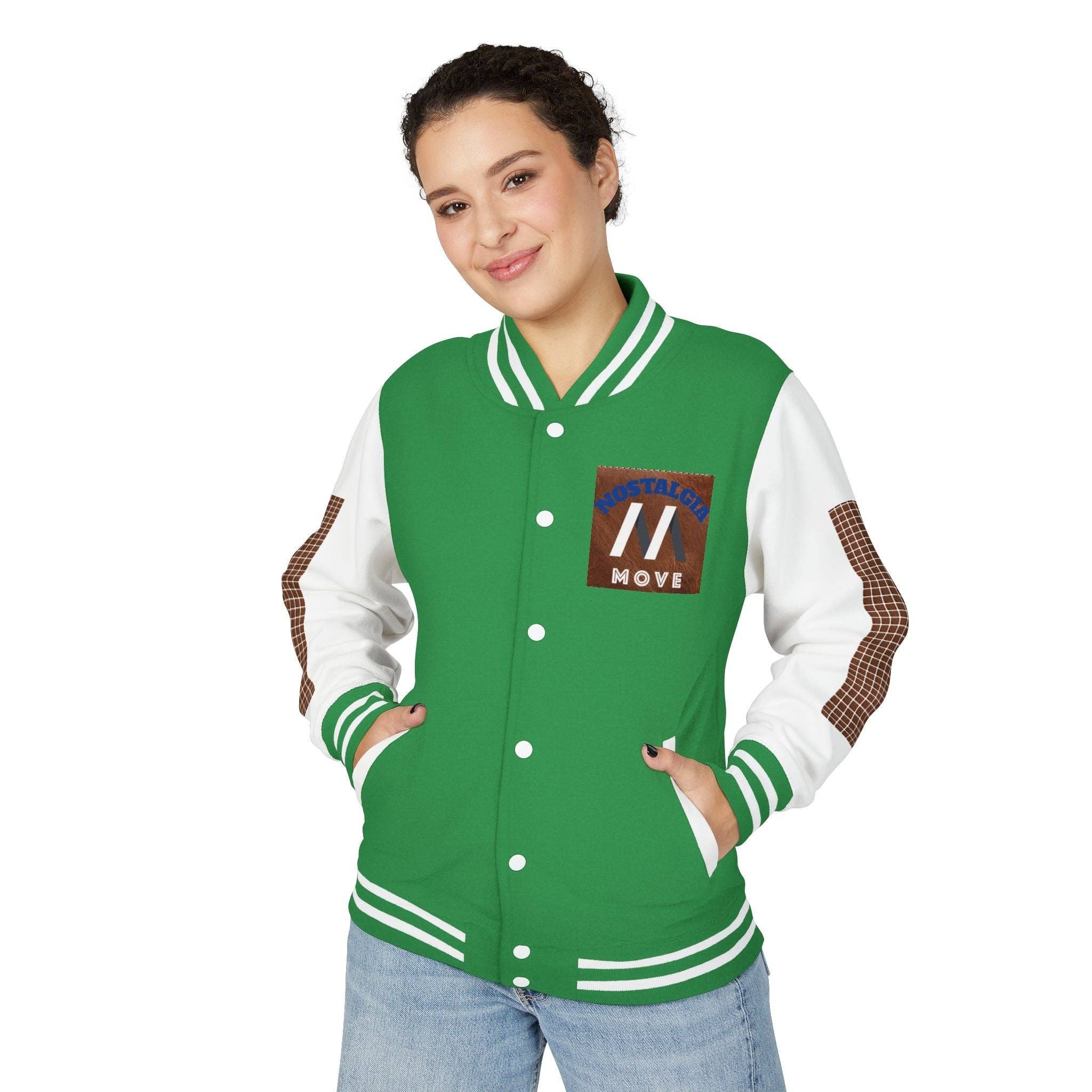 RC'nSONS - Wholesale Varsity/Baseball Jacket - Women's - Vintage-Inspired Heavyweight Letterman Jacket, Unisex Varsity Jacket, Retro College Apparel, Perfect for Game Day, Nostalgia Move Style10