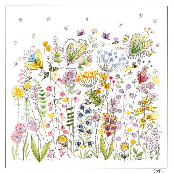 Vildblommor för wholesale av Cheshire card company