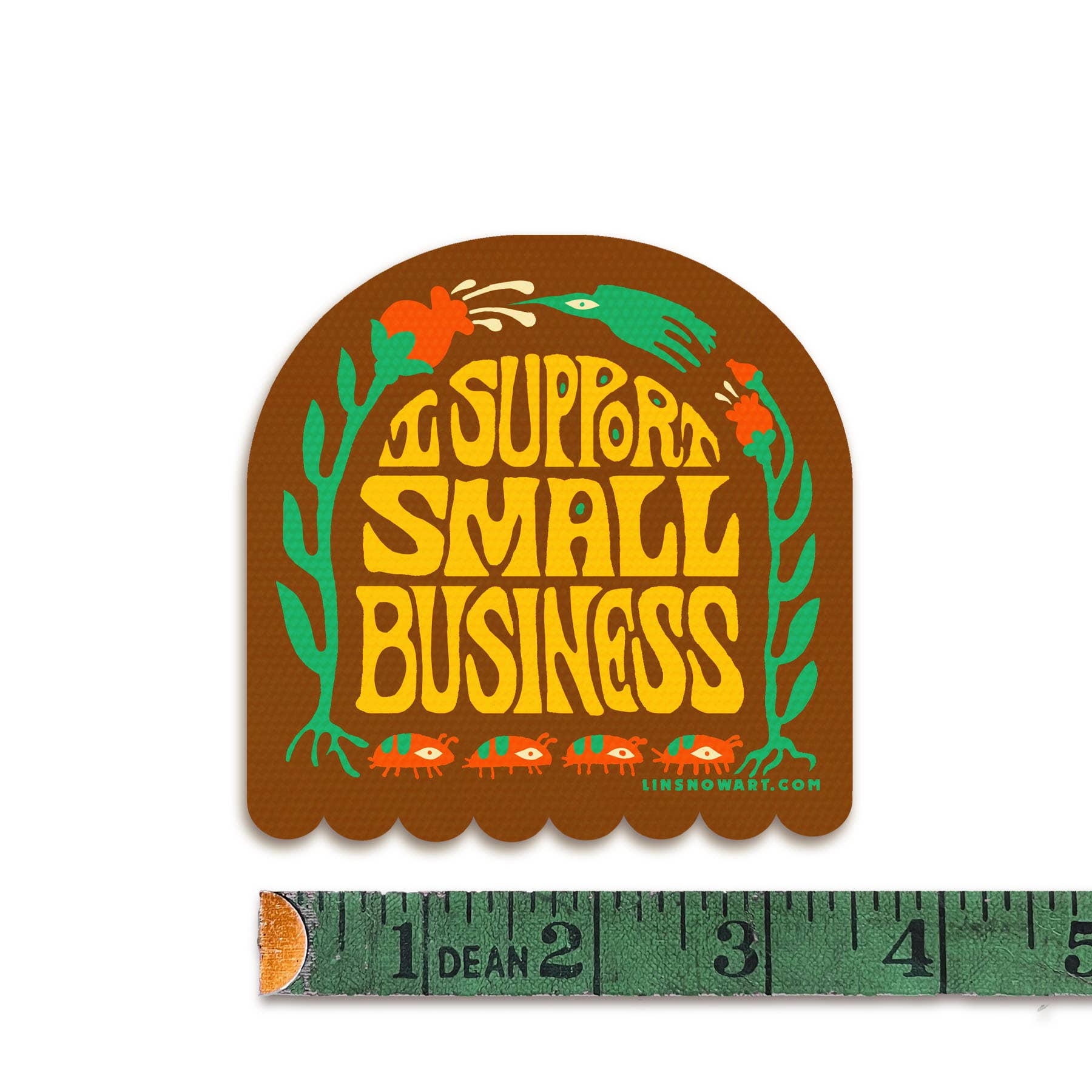Lin Snow Art - Wholesale Sticker - I Support Small Business Sticker2