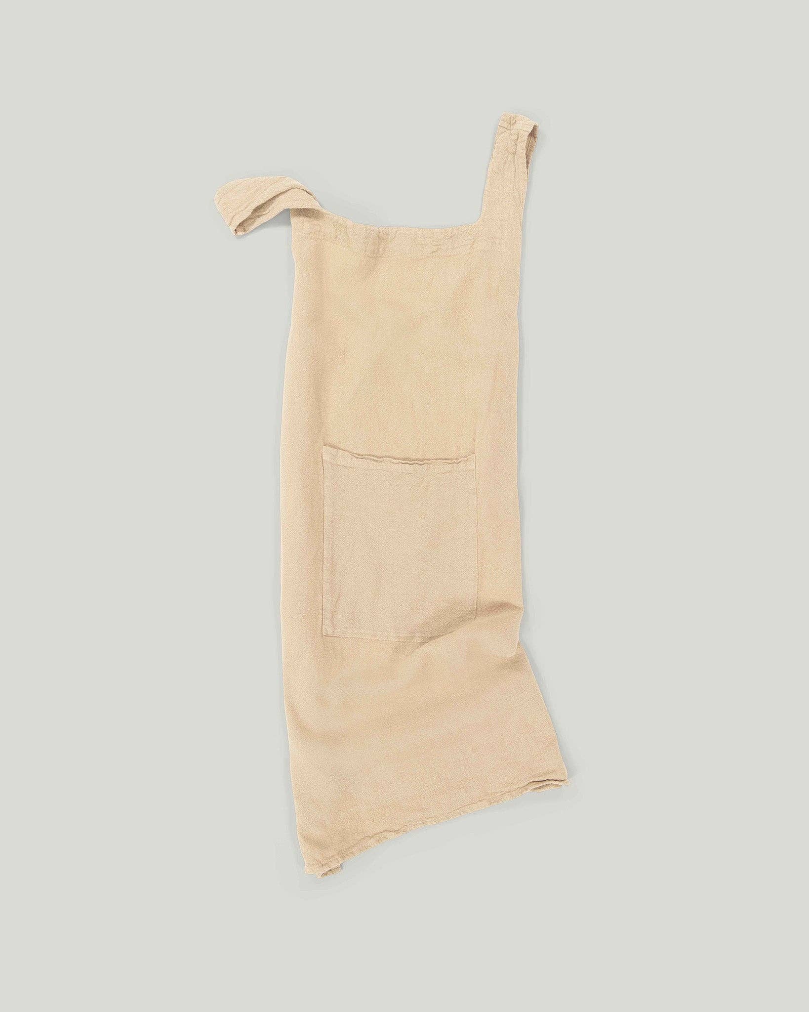 Maison Masarin - Wholesale Apron - Japanese french raw linen apron2