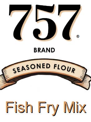 Fish Fry Batter - 757 Brand Seasoned Flour for wholesale by Old Muffin Factory