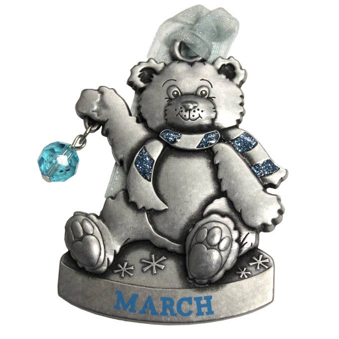 Gloria Duchin - Wholesale Ornament - Birthstone Bear Ornament6