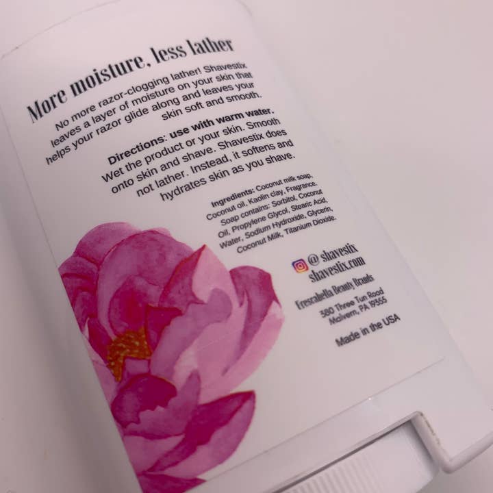 Shavestix. - Wholesale Shaving Cream - Shavestix - Pink Peonies4