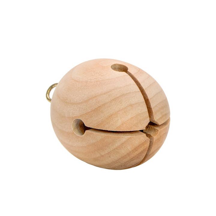 Woodpeckers Crafts - Wholesale Ornament - Wooden Jingle Bells2