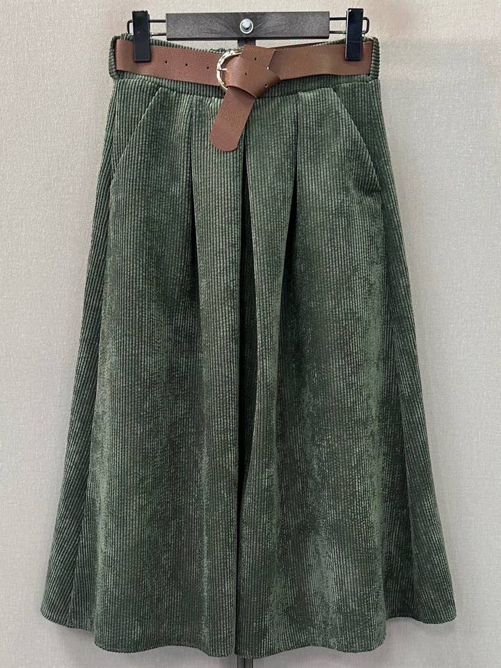 SWEET MAGIC MODA Y COMPLEMENTOS - Wholesale Skirt - Women's - CORDUROY SKIRT2