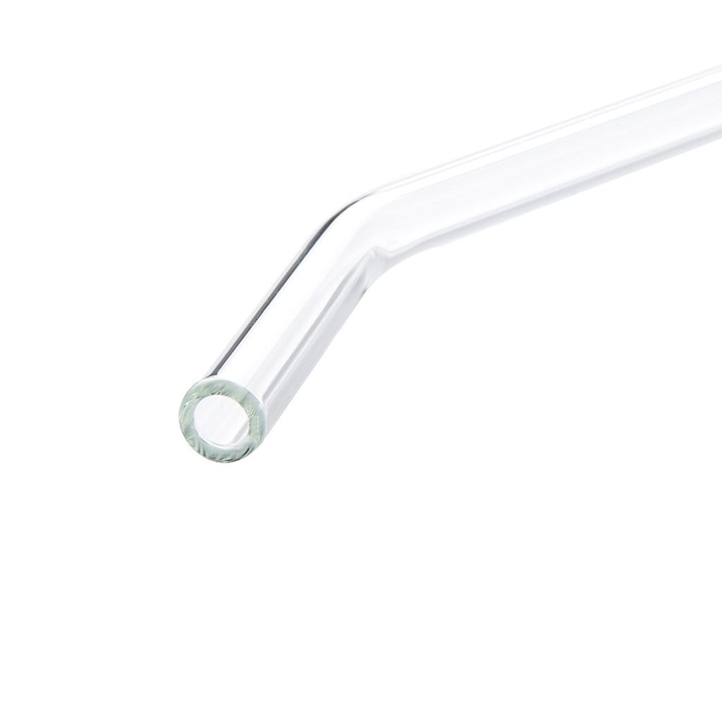 HALM Straws - Wholesale Drinking Straw - 6x 15cm (curved) glass straws1