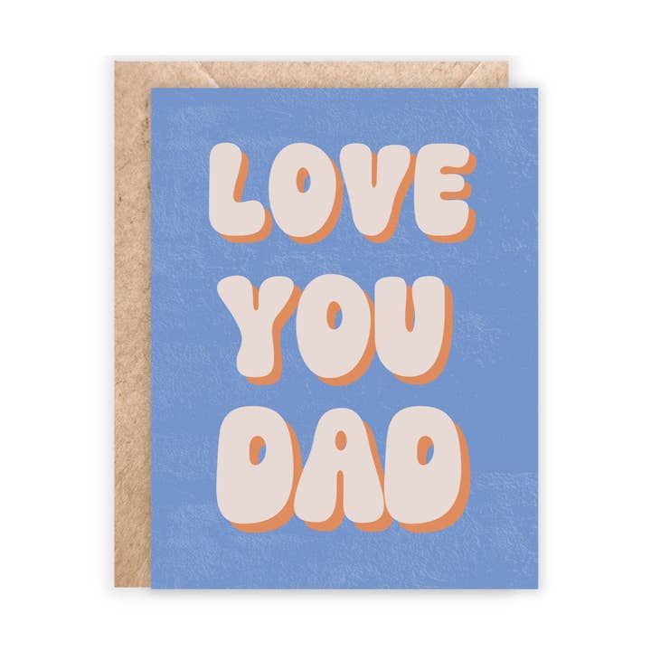 Cartão Te amo papai por atacado de Jolly Rae