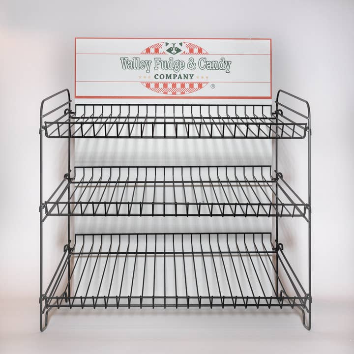Valley Fudge & Candy - Wholesale Retailer Display - Food & Drink - Fudge Starter Kit w/Display Rack