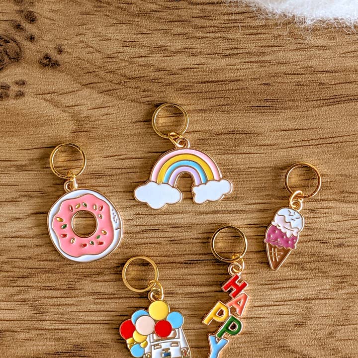 Hello Kim - Kim Chui - Wholesale Knitting/Crochet Supplies - happy marker rings8