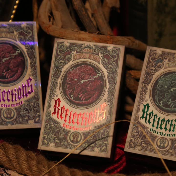Vermilion Collection - Wholesale Tarot Cards - Reflections on the Wall Cthulhu Mythos Oracle17