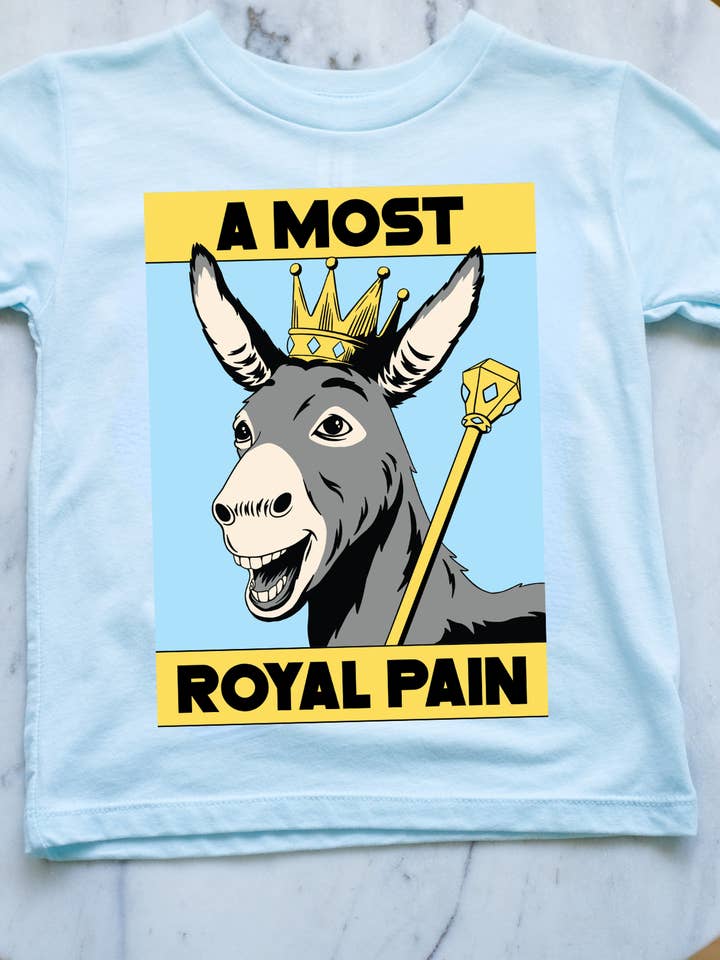 Kongelig Besvær | Børne T-shirt med Grafik for engroshandel hos Ambitious Kids