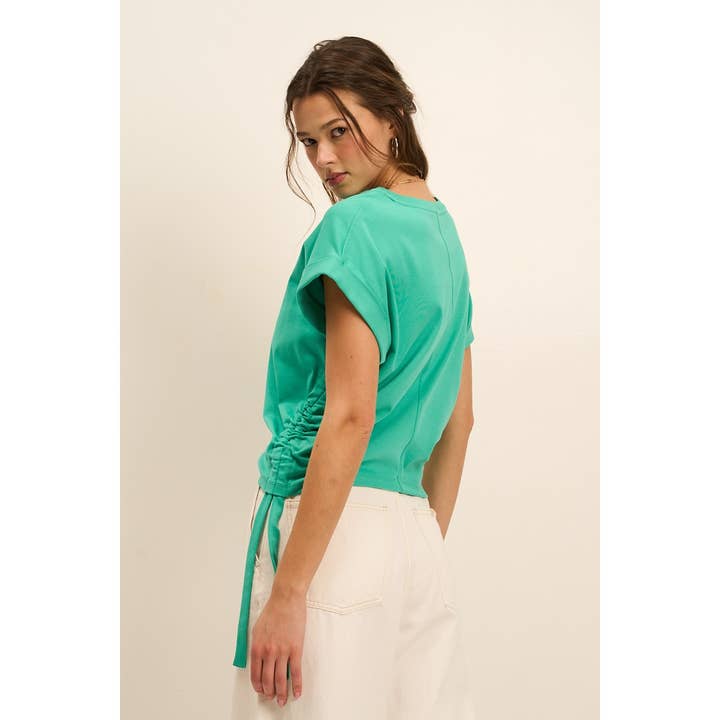 The GREii - Wholesale Knit Top - Women's - Soft Side Bow Knit Top2