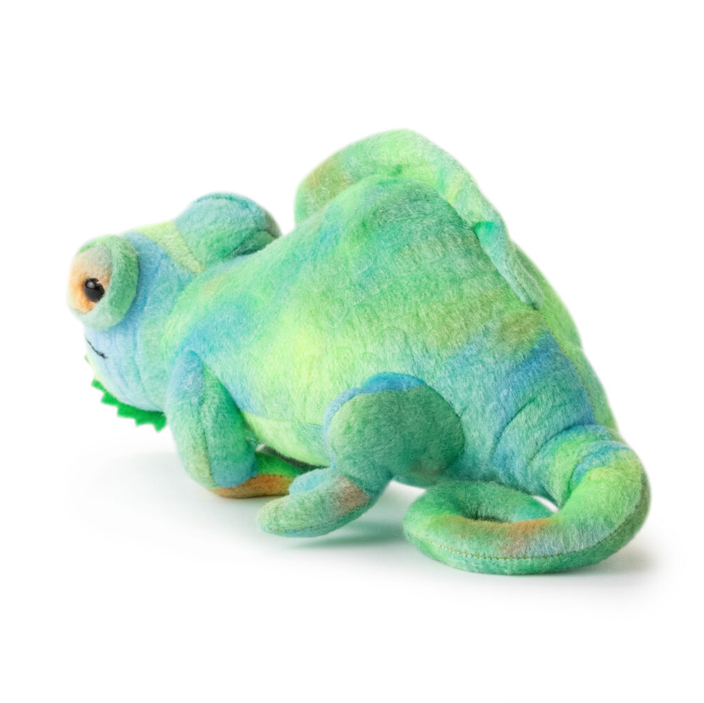 The Petting Zoo - Wholesale Stuffed/Plush Toy - Kids & Baby - 10" Small Realistic Chameleon Plush – Eco-Friendly Toy4
