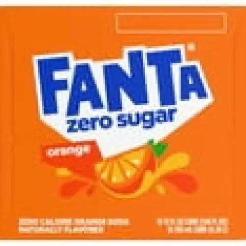 Echo Sales Canada - Wholesale Soda/Carbonated Drink - Fanta Zero Sugar Orange Fruit Soda Pop, 12 fl oz, 12 Pack Cans