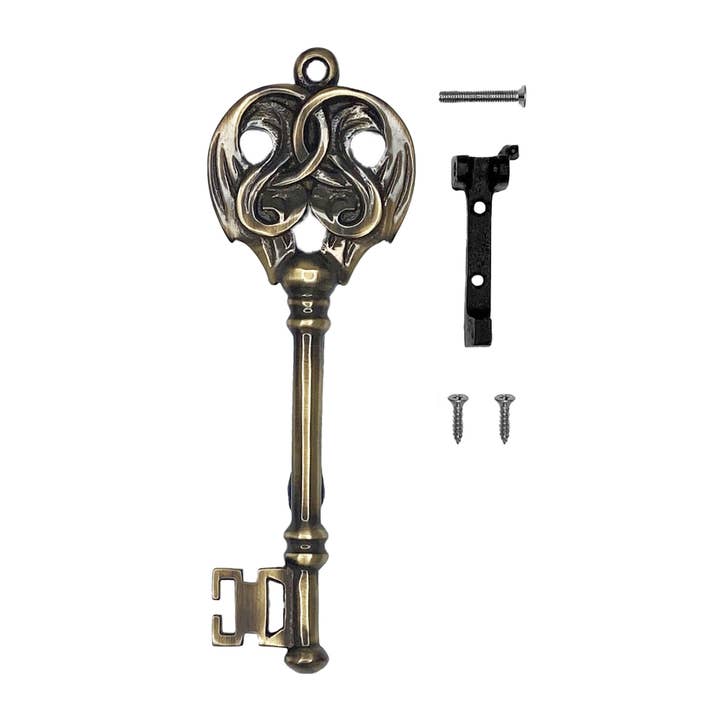 Antique Brass Key Door Knocker for wholesale on Faire