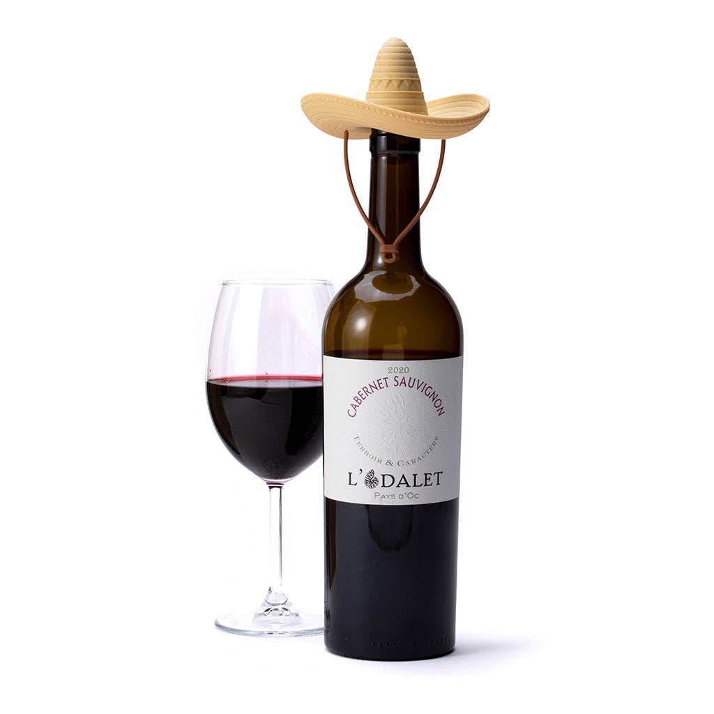 Monkey Business Design USA LLC - Wholesale Wine Stopper - Sombrero Bottle Stopper | el Corko
