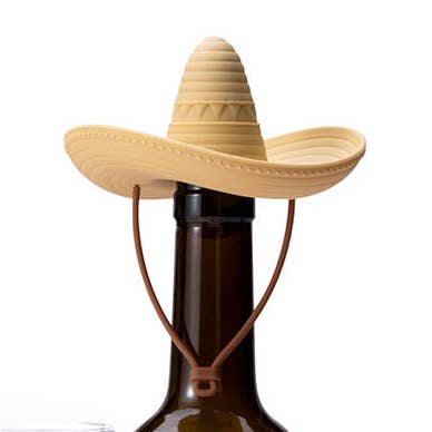 Sombrero Bottle Stopper | el Corko for wholesale by Monkey Business Design USA LLC