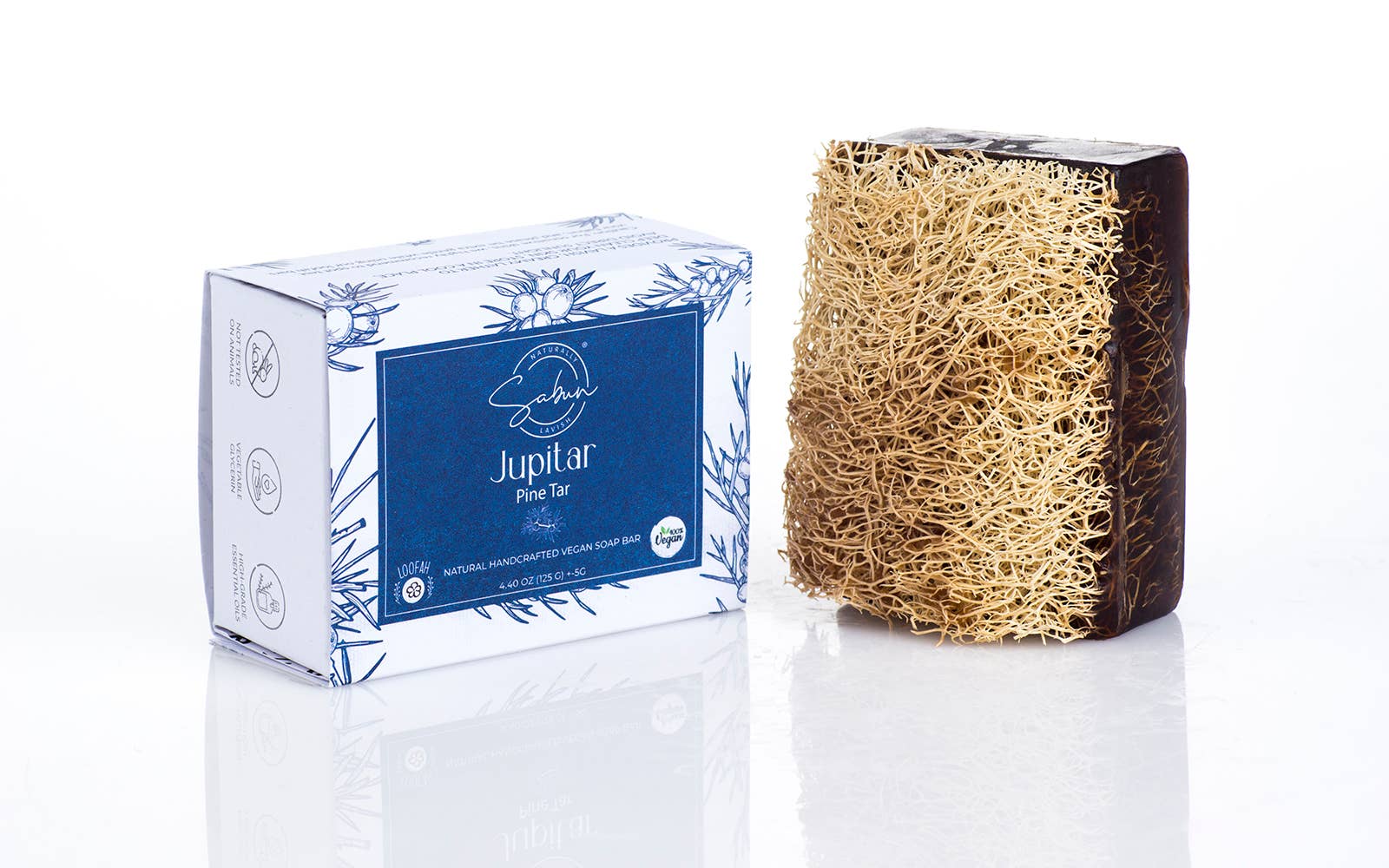 SABUN CO. - Wholesale Zeepblok - Natuurlijke handgemaakte Loofah-zeep18