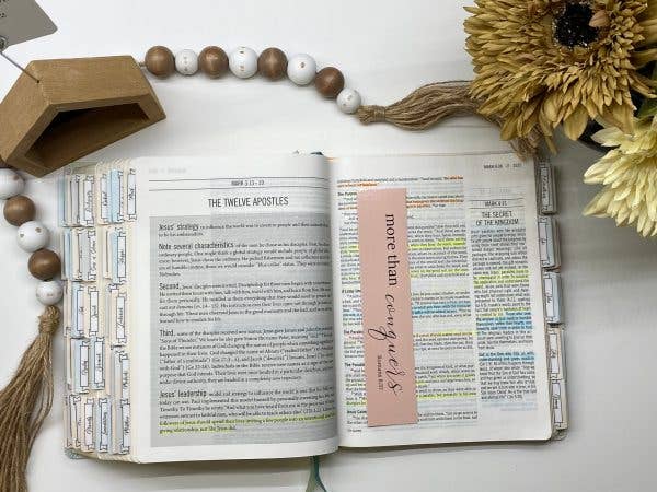 Dear Bold Believer - Wholesale Bookmark - Who God says you are Bible Verse Bookmarks6