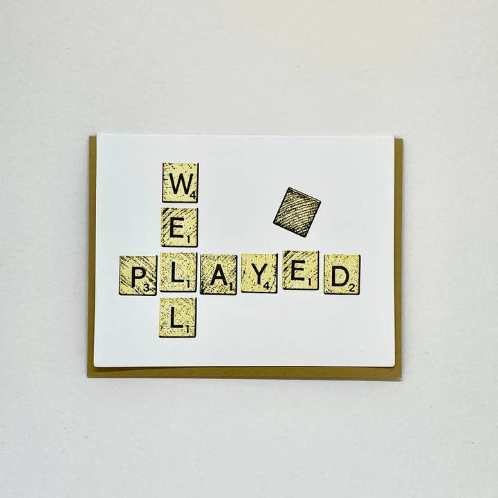 Scramble- Congrats for wholesale by Big Wheel Press