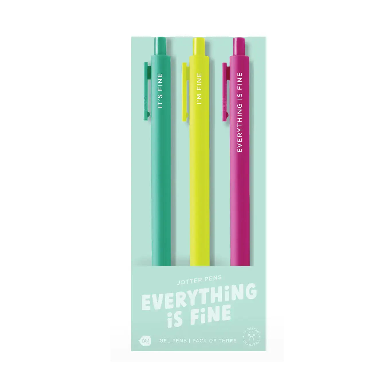 Talking Out of Turn - Wholesale Pen - Jotter Sets - 3 pack (TOPSELLER!!)8