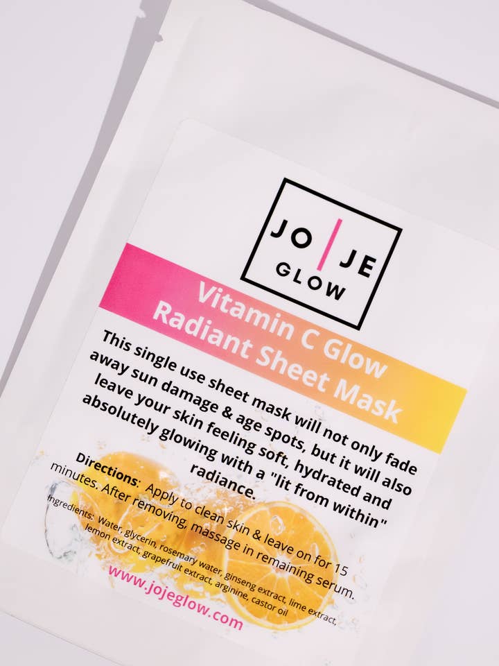Vitamin C Radiant Face Mask for wholesale by Jo Je Glow