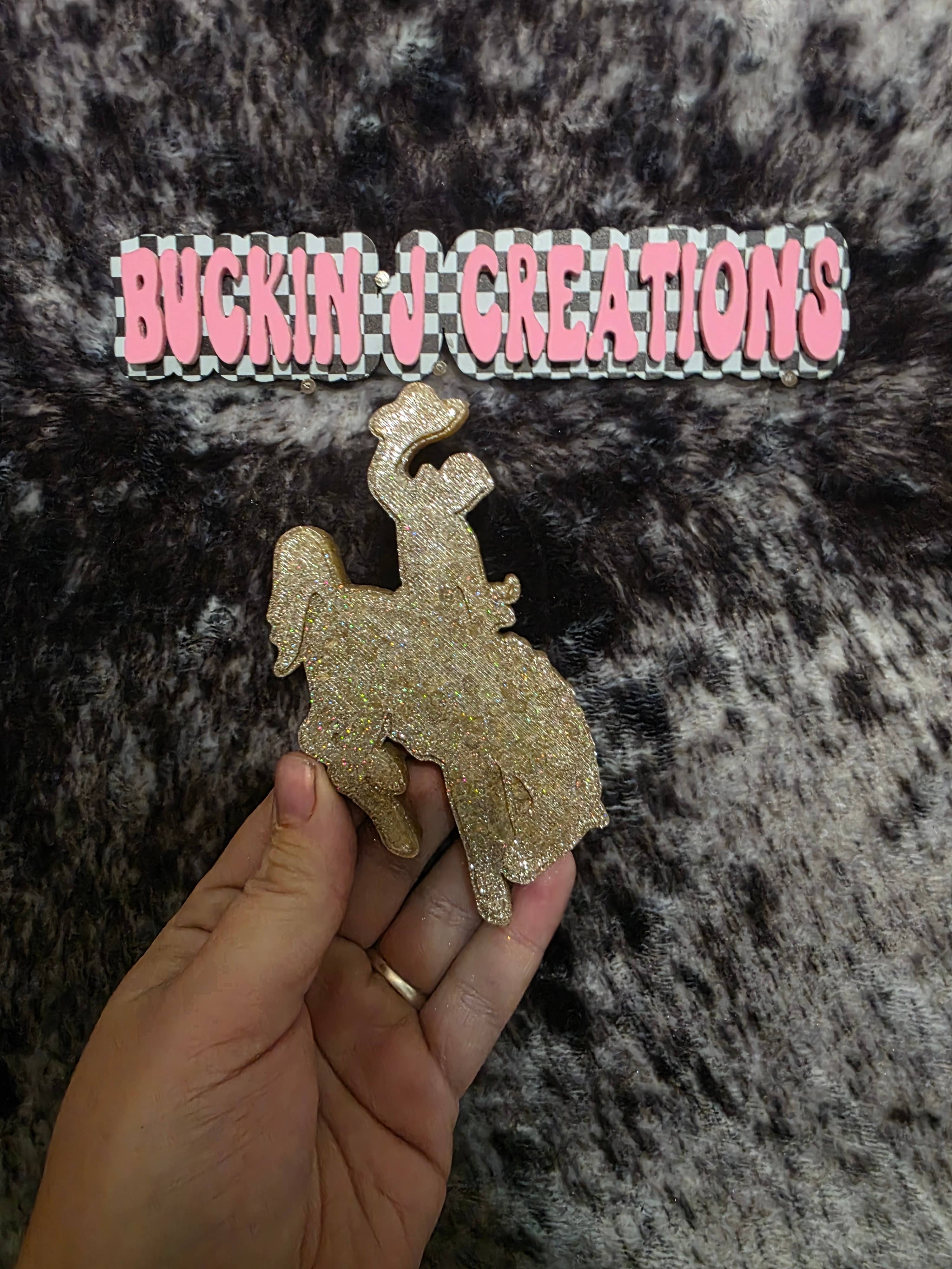 Buckin J Creations – Ambientador para carro – Mulher por atacado – Ambientador de Carro Artesanal Cowboy do Wyoming3