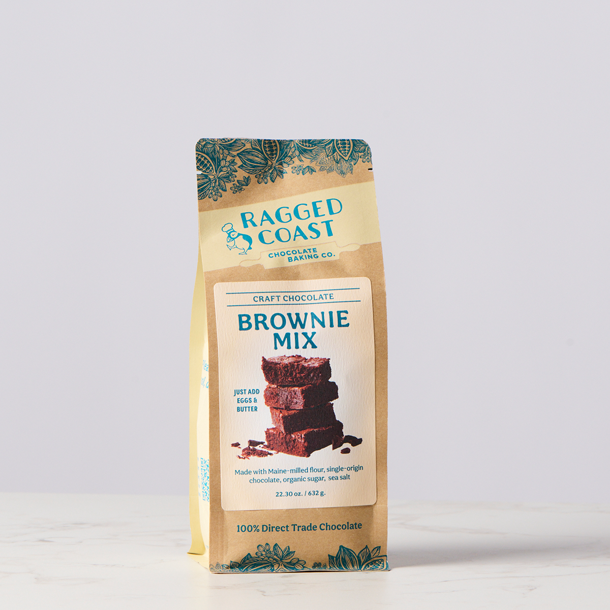 Ragged Coast Chocolates - Wholesale Brownie Mix - Craft Chocolate Brownie Mix1
