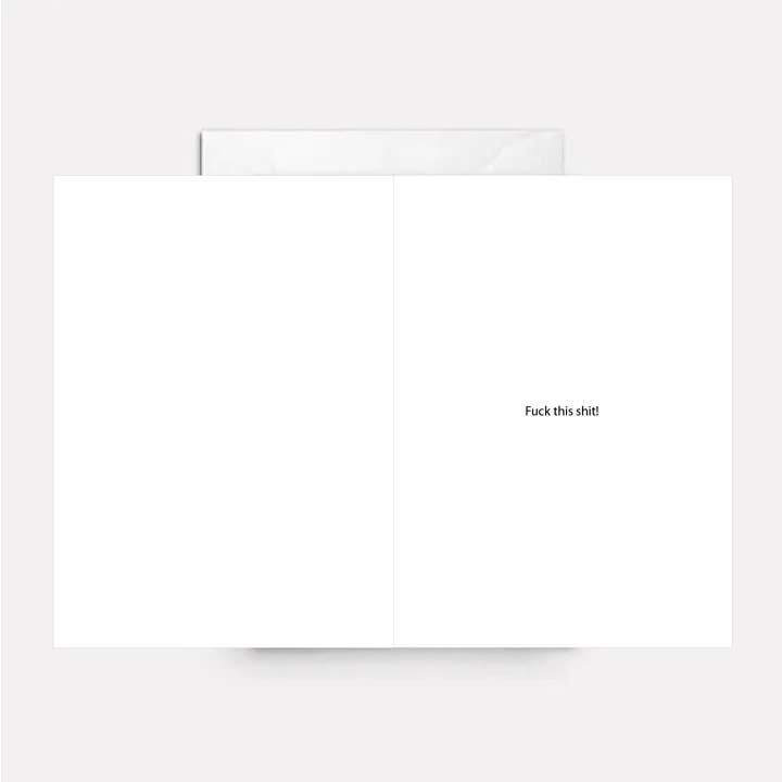 Paper Bound Greetings - Wholesale New Year's Card - Funny New Year'S Greeting Card - Ass Draggers Anonymous