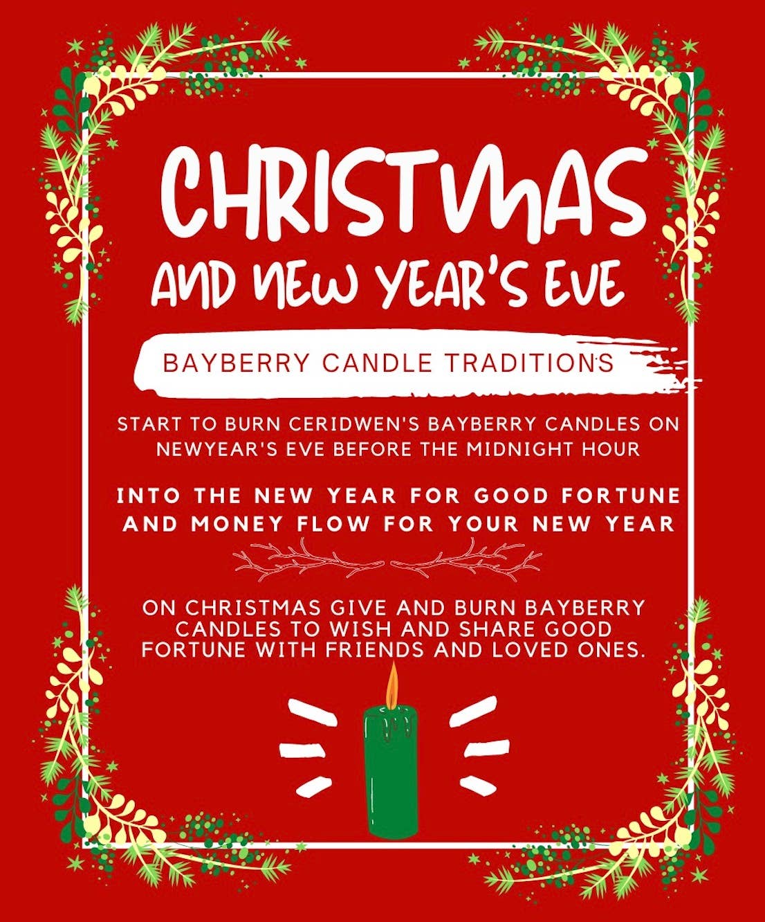 Ceridwen’s - Wholesale Votive Candle - Bayberry Votive Candle - Prosperity, Luck, New Year, Xmas1