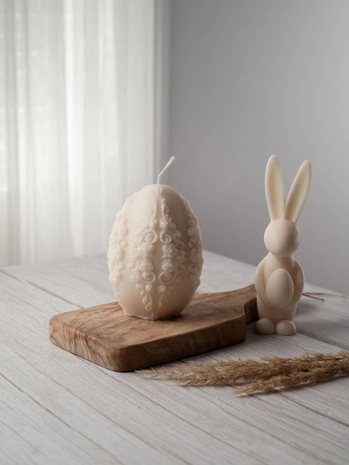 Osterkerze im Vintage-Ei-Design | Oster-Geschenk für den Großhandel von Allure CA