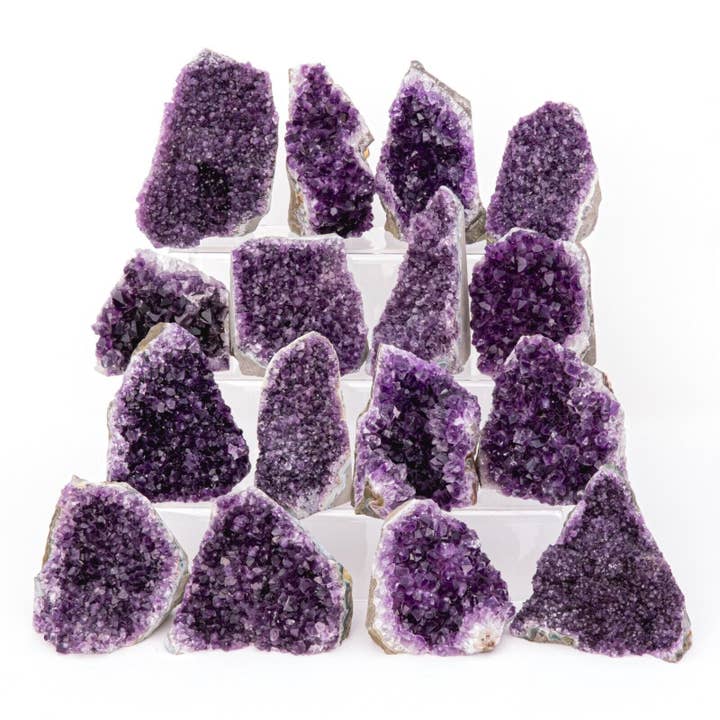 Tree of Life Gems - Wholesale Spiritual Stone/Crystal - NEW! Amethyst Cut Base Cathedral